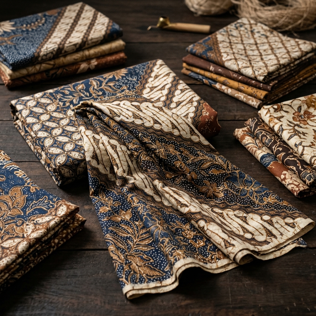 Displaying_folded_batik_textile_…_4586a4f9